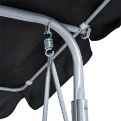 Outsunny Columpio Balancín Jardín De 3 Plazas Con Toldo Ajustable Respaldo Transpirable Y Marco De Metal Para Terraza Balcón Exterior Carga 240 Kg 171x108x154 Cm Negro 14 Outsunny Columpio Balancín Jardín De 3 Plazas Con Toldo Ajustable Respaldo Transpirable Y Marco De Metal Para Terraza Balcón Exterior Carga 240 Kg 171x108x154 Cm Negro -OUTSUNNY TIENDA 00276eb6dd08b72318631446f23b7372f0833463 336c4f87af8a49aa9bd8a61b8d602275