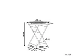 Mesa De Balcón Blanco Crema ø 90 Cm BIVIO 10 Mesa De Balcón Blanco Crema ø 90 Cm BIVIO -OUTSUNNY TIENDA 0283bf773e09c7056baa6ce91718c97c4b463420 cbbe859780cc495cafec3ce165a375a9