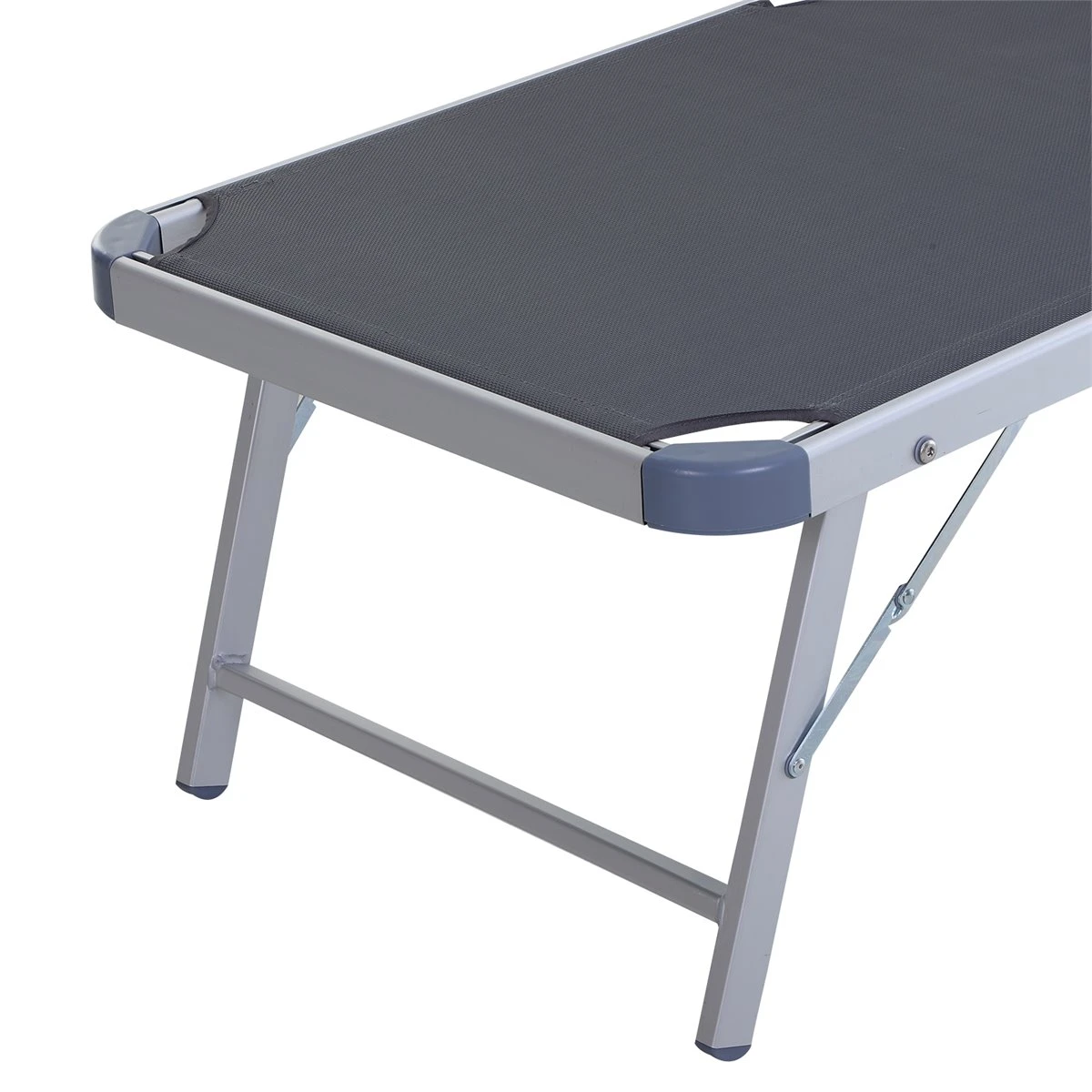 Outsunny Tumbona Plegable Y Reclinable De Aluminio Con Toldo Incorporado Para Piscina Jardín Terraza Exterior Carga 120 Kg 169x72x55/72cm Gris 14 Outsunny Tumbona Plegable Y Reclinable De Aluminio Con Toldo Incorporado Para Piscina Jardín Terraza Exterior Carga 120 Kg 169x72x55/72cm Gris - Imagen 12