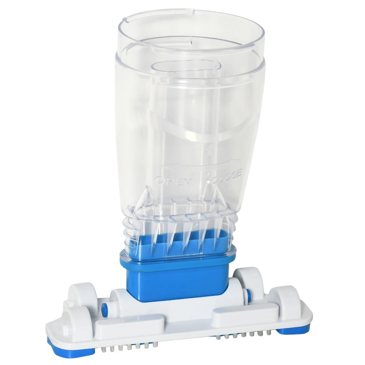 Outsunny Aspirador Limpiafondos Para Piscina Manual Eléctrico Autonomía 45 Minutos Con Poste Telescópico 54-113 Cm Cepillo Y Bolsa De Malla Para Estanques Spas 161x20x17 Cm Blanco 8 Outsunny Aspirador Limpiafondos Para Piscina Manual Eléctrico Autonomía 45 Minutos Con Poste Telescópico 54-113 Cm Cepillo Y Bolsa De Malla Para Estanques Spas 161x20x17 Cm Blanco - Imagen 6