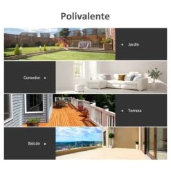 Outsunny Mesa Auxiliar De Cristal Templado Cuadrada Bordes Redondeados Mesita Cafépara Patio Terraza Balcón Negro Y Transparente 68,5x68,5x84 Cm -OUTSUNNY TIENDA 0316c9c93a62d9a3d135f6e59029522a32e5f4d8 30fa734e6bd84aaa9f892eaf2a890d3a