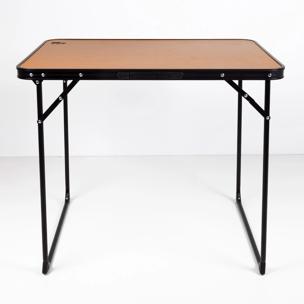 Mesa Plegable Camping Bambú C/asa Transporte Aktive 4 Mesa Plegable Camping Bambú C/asa Transporte Aktive - Imagen 2