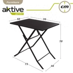 Mesa Cuadrada Plegable Jardín Aktive 14 Mesa Cuadrada Plegable Jardín Aktive -OUTSUNNY TIENDA 05c5cbf8ad73fdca39a12a41c4c0fc3ca84b6972 11f459e7f4a44a6da67a1067bc2fd65d