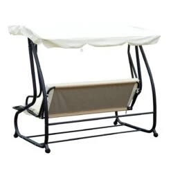 Outsunny Columpio Balancín Jardín 3 Plazas Convertible En Cama Techo Parasol Regulable Bandeja Para Bebida Terrza Balcón Exterior Carga Máx. 340kg Acero 200x120x164cm Beige 18 Outsunny Columpio Balancín Jardín 3 Plazas Convertible En Cama Techo Parasol Regulable Bandeja Para Bebida Terrza Balcón Exterior Carga Máx. 340kg Acero 200x120x164cm Beige -OUTSUNNY TIENDA 05f17921258dadb9ee1c01c6fabbcb571f181c30 3feb6255b9694ce897d6bd9579c1dc9b