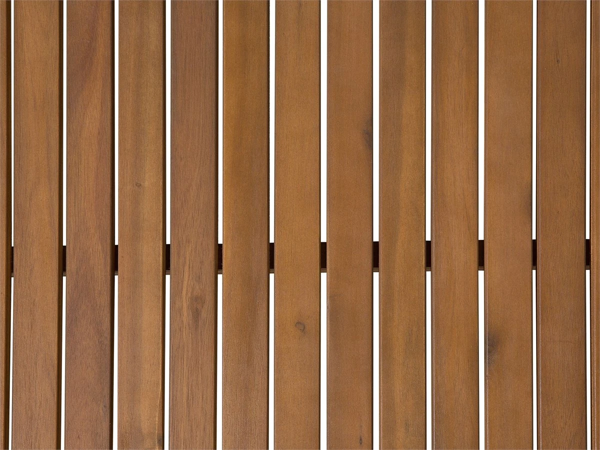 Mesa De Comedor De Madera De Acacia Clara 180 X 90 Cm SASSARI 8 Mesa De Comedor De Madera De Acacia Clara 180 X 90 Cm SASSARI - Imagen 6