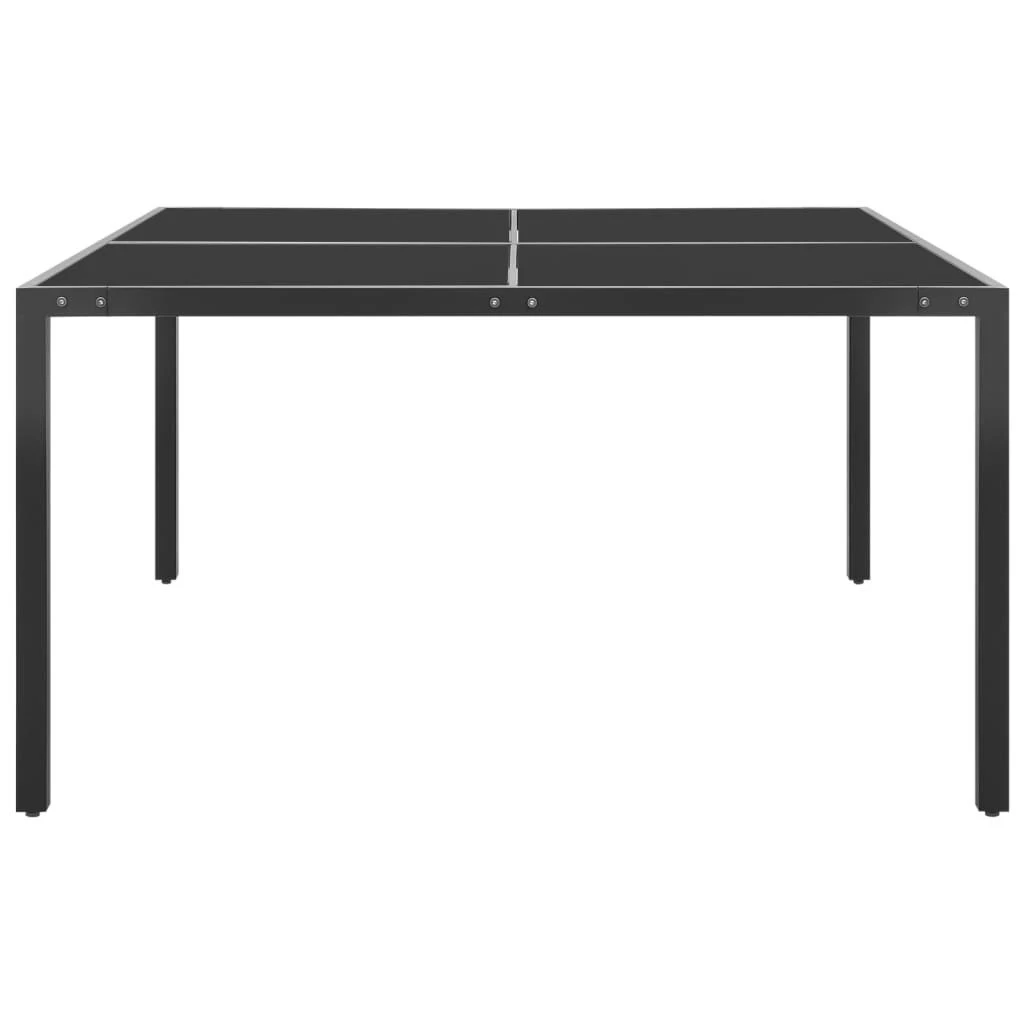 Juego De Comedor De Jardín 9 Piezas Acero VidaXL 7 Juego De Comedor De Jardín 9 Piezas Acero VidaXL - Imagen 5