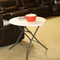 Mesa Auxiliar Plegable Redonda Blanco LIFETIME Ø84 X 74 Cm 13 Mesa Auxiliar Plegable Redonda Blanco LIFETIME Ø84 X 74 Cm -OUTSUNNY TIENDA 06a768ad6d21c52bb6937dad28977973052a2d49 01124f461afc40c7a2761f24f2448251