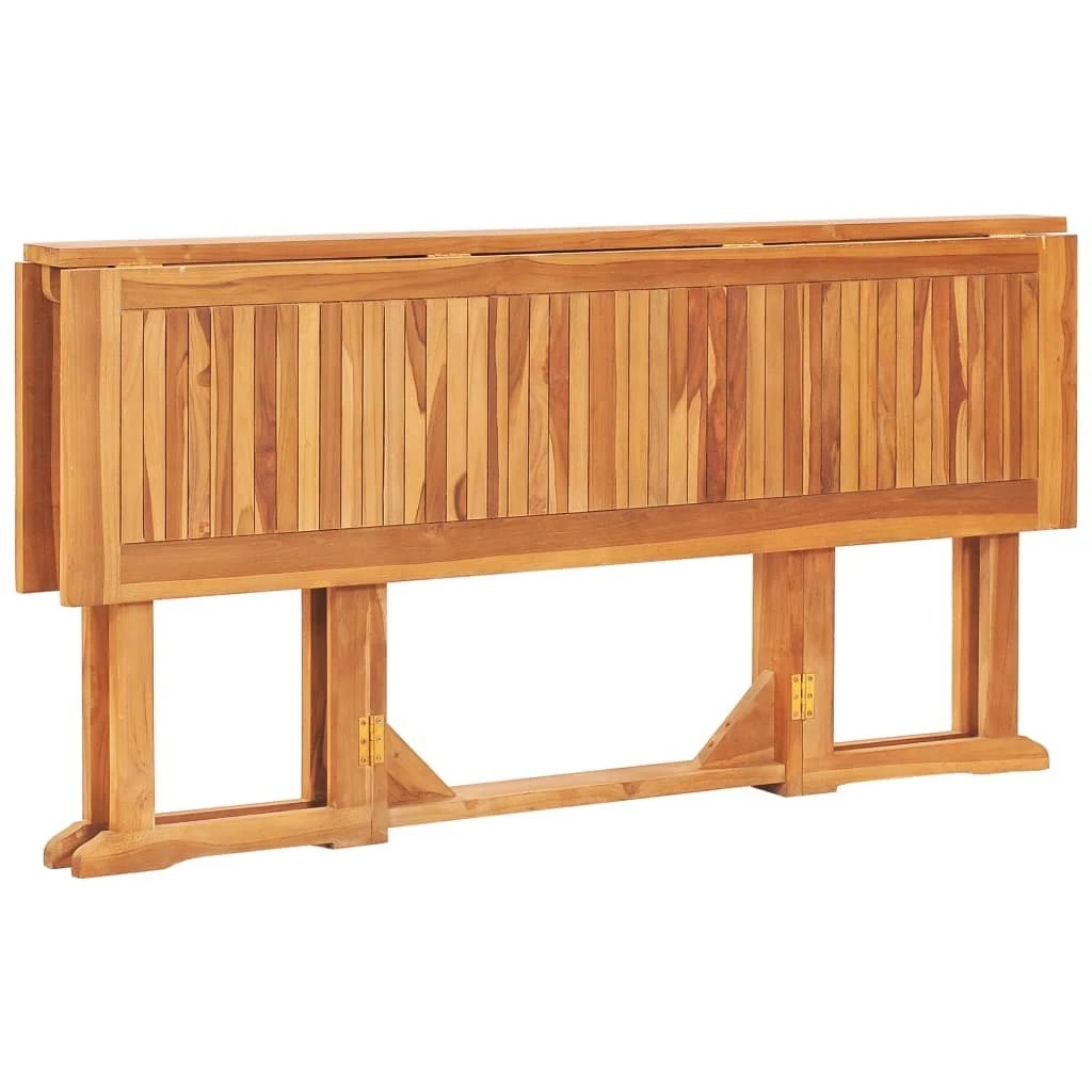 Set Comedor De Jardín Plegable 7 Piezas Madera Maciza De Teca VidaXL 8 Set Comedor De Jardín Plegable 7 Piezas Madera Maciza De Teca VidaXL - Imagen 6