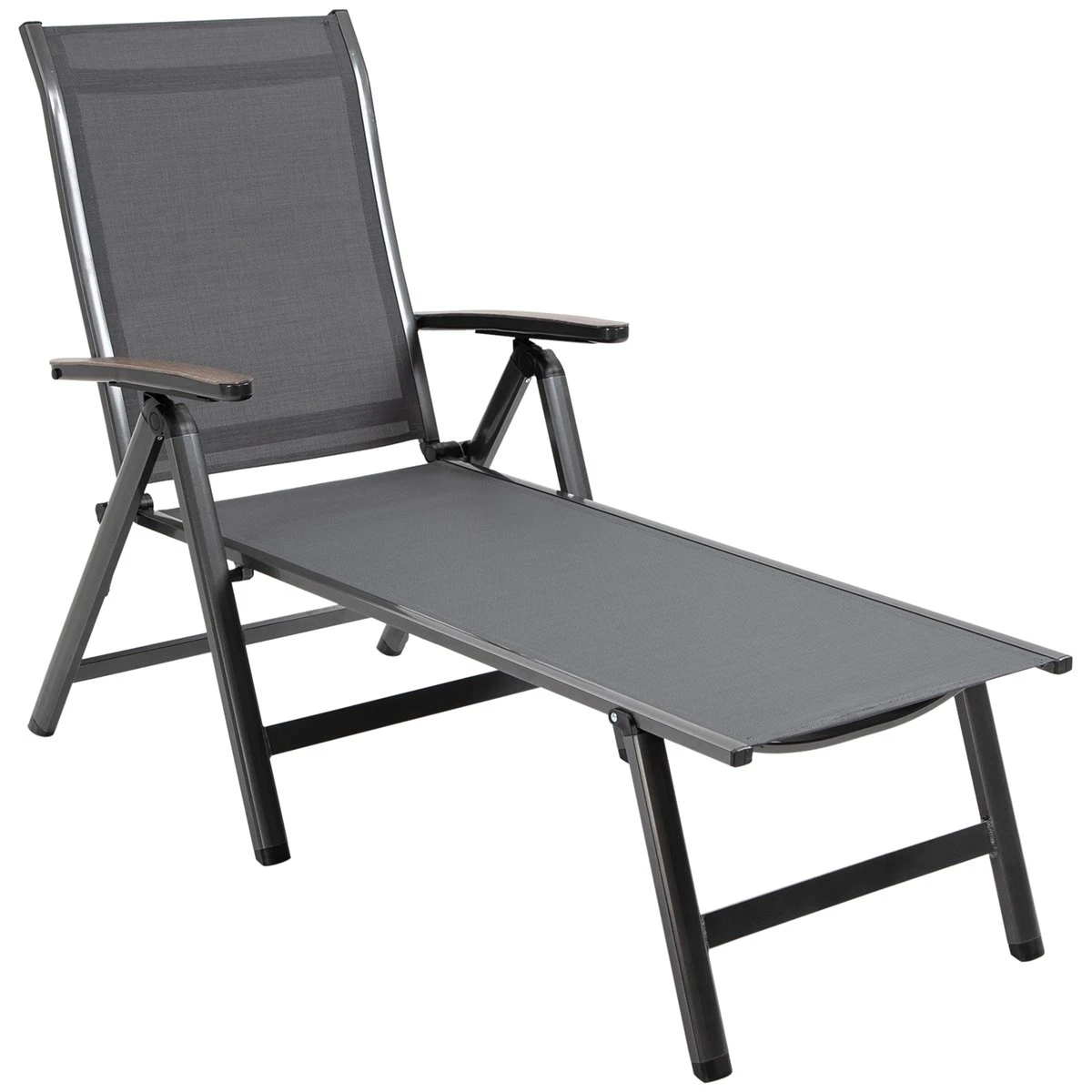 Outsunny Tumbona De Jardín Relinable Tumbona Plegable De Aluminio Con Respaldo Ajustable En 5 Posiciones Para Terraza Piscina Exterior Carga Máx. 150 Kg 69x140x107 Cm Gris 3 Outsunny Tumbona De Jardín Relinable Tumbona Plegable De Aluminio Con Respaldo Ajustable En 5 Posiciones Para Terraza Piscina Exterior Carga Máx. 150 Kg 69x140x107 Cm Gris