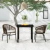 Juego De Comedor De Jardín De 3 Piezas Marrón VidaXL 1 Juego De Comedor De Jardín De 3 Piezas Marrón VidaXL -OUTSUNNY TIENDA 0a90b04bd40de691a9907201180e040a6788b82b 943c4b499b0548f9ba977ca974ae52e4