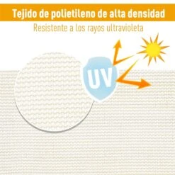Outsunny - Toldo Vela Triangulo (varios Tamaños Y Colores), Tamaño 4x4x4m, Color Beige -OUTSUNNY TIENDA 0c0161932510bbe24d4e24e8483add21f70fb850 dade9fcf4ae04330a1b86f23d347a90e