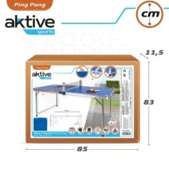 Mesa Ping Pong Plegable De Camping Aktive -OUTSUNNY TIENDA 0f0f3e826b7acdc97e36950642a65cfa934e8a9a 85cccbb002fc4552871869eeb541d625