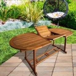 Mesa Jardín Extensible Ovalada Acacia 8 Comensales Aktive 11 Mesa Jardín Extensible Ovalada Acacia 8 Comensales Aktive -OUTSUNNY TIENDA 148ef19663b199be5f27836d36f3c9f093acb810 bcc08206f7bf459cb9252ab235f54baf