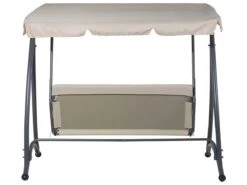 Columpio De Jardín Beige TEMPLE -OUTSUNNY TIENDA 15f8d45ab63859d5094ee24803f0decda238b6e0 9446c94cf9f144659eaf69b14959e607