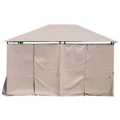 Outsunny Cenador Con Techo Al Aire Libre Gazebo Pabellón Exterior Con Pared Lateral Cenador Carpa De Jardín 4x3 M Marco De Acero Para Fiesta Eventos 11 Outsunny Cenador Con Techo Al Aire Libre Gazebo Pabellón Exterior Con Pared Lateral Cenador Carpa De Jardín 4x3 M Marco De Acero Para Fiesta Eventos -OUTSUNNY TIENDA 17f2711b38ec30457d1c1cb81ebb2e9ea196a0bd ab260d7cf91443e9aae0e0f5c1196d70