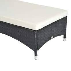 Outsunny Conjunto De 2 Tumbonas De Ratán De Jardín Chaise Longue Con Respaldo Ajustable En 5 Posiciones Cojines Acolchados Reposacabezas Y 2 Ruedas 200x73x72-103 Cm Negro 19 Outsunny Conjunto De 2 Tumbonas De Ratán De Jardín Chaise Longue Con Respaldo Ajustable En 5 Posiciones Cojines Acolchados Reposacabezas Y 2 Ruedas 200x73x72-103 Cm Negro -OUTSUNNY TIENDA 1b0fef1c0429b024b33fce64945b31ff3553c491 3f1132ffad5b4ce8a8ba5642f5f7245b
