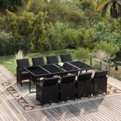 Set De Comedor Jardín 9 Pzas Con Cojines Ratán Sintético Negro VidaXL 10 Set De Comedor Jardín 9 Pzas Con Cojines Ratán Sintético Negro VidaXL -OUTSUNNY TIENDA 1b585e92634168dd0add7b1e9c399dcea22041a5 385b24c89c3044a9b8afecee56384054