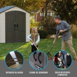 Caseta Jardín Ultrarresistente Lifetime Uv100 -OUTSUNNY TIENDA 1bd96d4cb60d9e125b5c94cf2149ae950918963a d6e849d689c0488c9ded98a672bd56f0