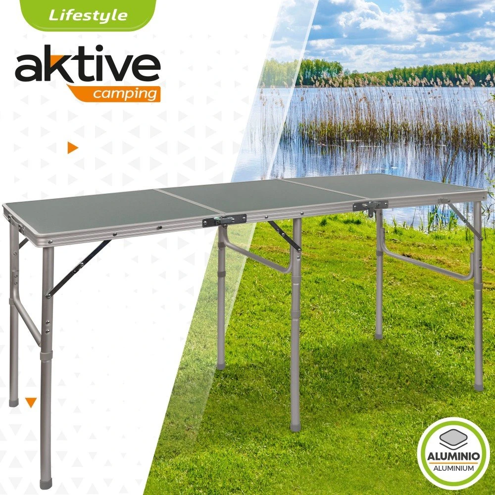Mesa Plegable De Camping Aktive 4 Mesa Plegable De Camping Aktive - Imagen 2