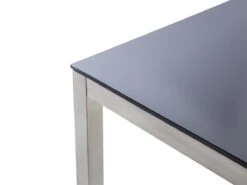 Mesa De Comedor De Metal/vidrio Templado Negro/plateado 180 X 90 Cm GROSSETO 19 Mesa De Comedor De Metal/vidrio Templado Negro/plateado 180 X 90 Cm GROSSETO -OUTSUNNY TIENDA 1cbf71632fe65a084bfea8158bff4fd9416de315 d6ececf8649443af8446df03473d3fd3