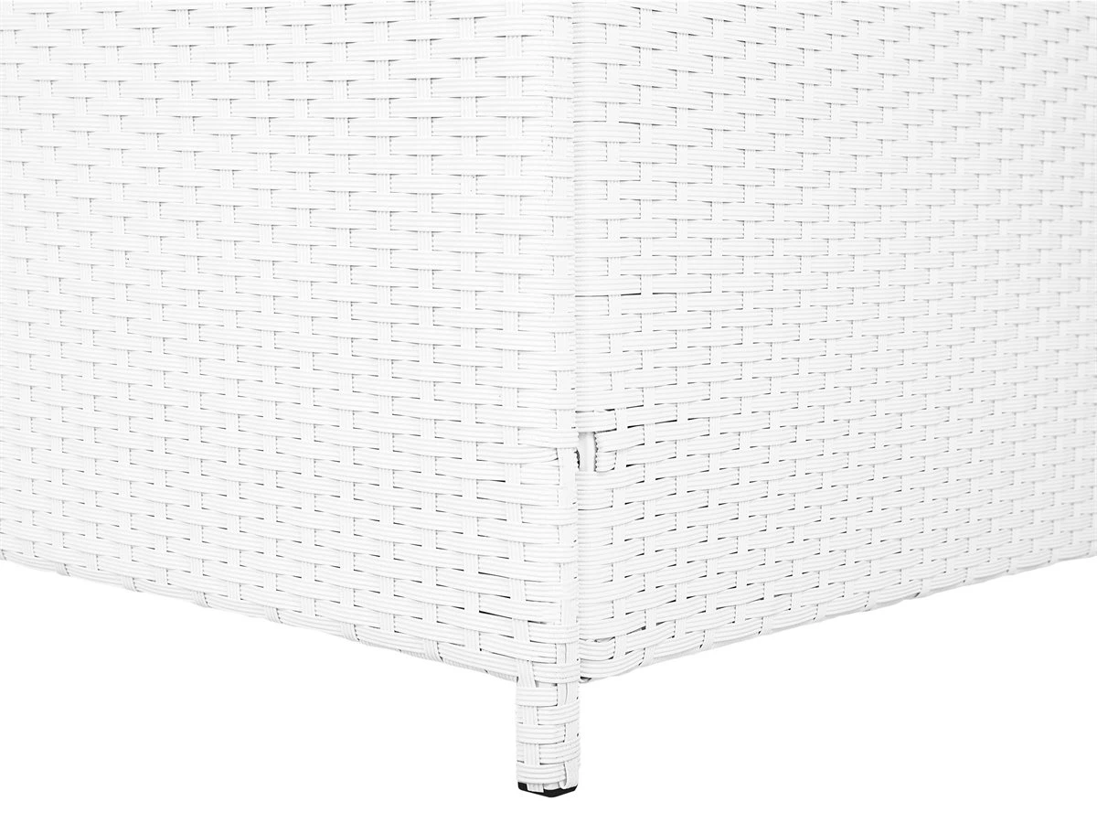 Arcón De Ratán Blanco 158 X 63 Cm MODENA 9 Arcón De Ratán Blanco 158 X 63 Cm MODENA - Imagen 7