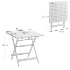 Outsunny Mesa De Jardín Plegable De Madera Maciza Con Agujero Para Sombrilla Mesa Cuadrada De Exterior Para Camping Viaje Picnic Terraza Balcón 70x70x70 Cm Blanco 13 Outsunny Mesa De Jardín Plegable De Madera Maciza Con Agujero Para Sombrilla Mesa Cuadrada De Exterior Para Camping Viaje Picnic Terraza Balcón 70x70x70 Cm Blanco -OUTSUNNY TIENDA 1dd84f83eac5d66b585fb4bc7b20ae20e414d0c2 1964e3fa1cdc4f79970818484ebd554e