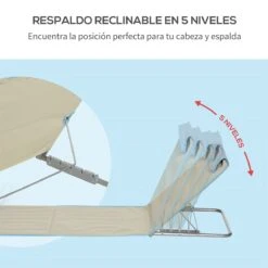 Outsunny Set De 2 Esteras De Playa Plegables 124x53x50 Cm Con Respaldo Ajustable Y Reposacabezas Esterillas De Playa Tela Oxford Acero Con Bolsa De Transporte Beige 13 Outsunny Set De 2 Esteras De Playa Plegables 124x53x50 Cm Con Respaldo Ajustable Y Reposacabezas Esterillas De Playa Tela Oxford Acero Con Bolsa De Transporte Beige -OUTSUNNY TIENDA 20c20091fc46c83c6ee58efe31cb8ca4fa350788 29ae3d3c2ef04a419b7203e8cbcd39cb