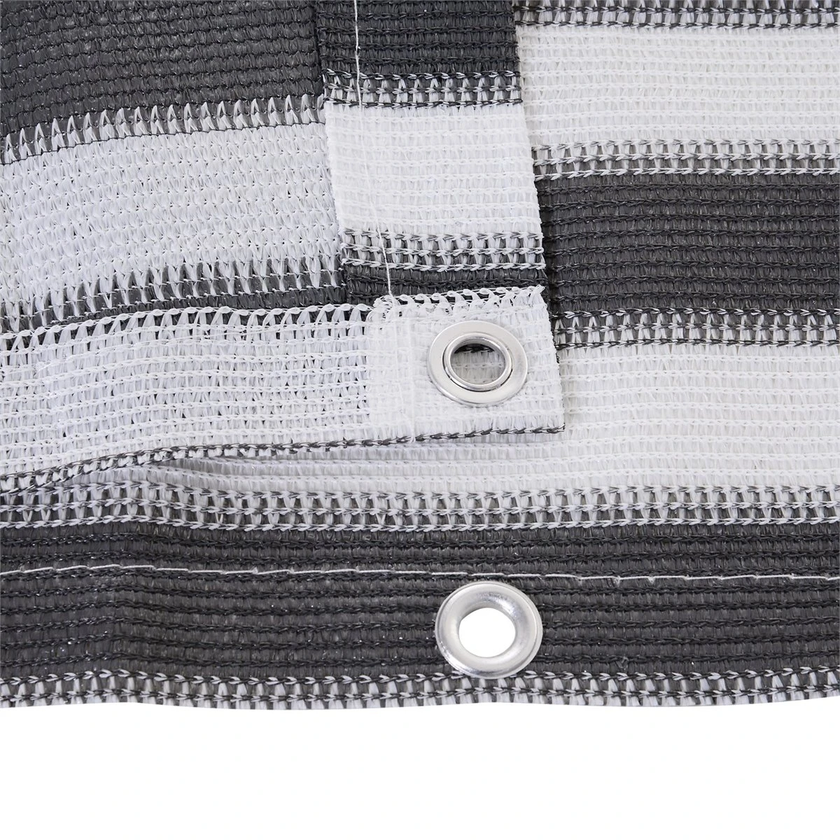 Outsunny 2 Pantallas De Privacidad Para Balcones O Terraza Revestimiento HDPE Para Exteriores Tela Protectora Para Balcón Patio Con Cuerdas 500x90 Cm Gris Y Negro 8 Outsunny 2 Pantallas De Privacidad Para Balcones O Terraza Revestimiento HDPE Para Exteriores Tela Protectora Para Balcón Patio Con Cuerdas 500x90 Cm Gris Y Negro - Imagen 6