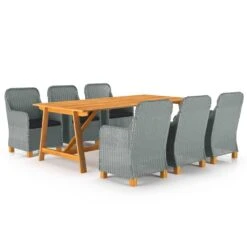 Juego De Comedor De Jardín 7 Piezas Gris Claro VidaXL 10 Juego De Comedor De Jardín 7 Piezas Gris Claro VidaXL -OUTSUNNY TIENDA 241581d477173588065ca95e8472f023a144f4cd 7cf60b8792dc4237a08eed9106778590