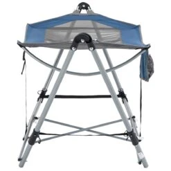 Outsunny Hamaca De Jardín Con Soporte Plegable Con Cama De Tela Oxford Y Malla Transpirable Bolsillo De Almacenaje Y Bolsa De Transporte 235,5x82x90,5 Cm Azul Y Plata -OUTSUNNY TIENDA 243f80b7c9a92fdf48721be2d5b8be02ffbfbf15 bc7a3541e7b74ee689a7c3b6c864eae5