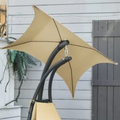Outsunny Tumbona Colgante Con Sombrilla Protección UV Hamaca Sillón Con Toldo Estructura Estable Cuerda Antivuelco Y Forma Ergonómico Para Jardín Patio Terraza Metal 190x110x190 Cm Beige 18 Outsunny Tumbona Colgante Con Sombrilla Protección UV Hamaca Sillón Con Toldo Estructura Estable Cuerda Antivuelco Y Forma Ergonómico Para Jardín Patio Terraza Metal 190x110x190 Cm Beige -OUTSUNNY TIENDA 25cb7eb65250a0c0be74131da675269bd2a77971 a1b3ceddaeda4b5bbe92a194d14f50c9
