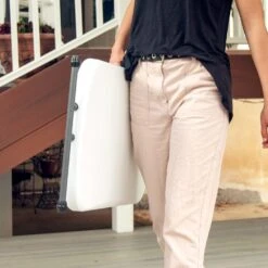 Mesa Auxiliar Plegable Ajustable En Altura LIFETIME 66 X 46 X 61-71 Cm -OUTSUNNY TIENDA 26a0c6ca2ef0084e6bec0d4f110c5198780911a1 7691277b095841d19246bf32a5c0092a