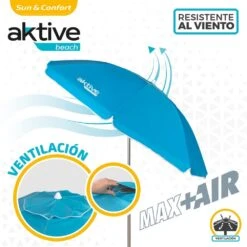 Sombrilla Playa 200 Cm Tubo Aluminio Aktive Beach -OUTSUNNY TIENDA 28375070db4faa9cf6a987016a53f3c096fb45e6 21639ef7b5724dd8b5b33d38af9e4f81