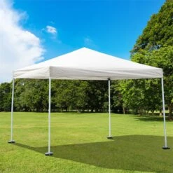 Outsunny Juego De 4 Peso De Pierna Gazebo Relleno De Cemento Pie De Soporte Para Carpa Plegable Base Ponderada De Cenador Φ20x4.5cm -OUTSUNNY TIENDA 295631bb24a7fe2216587073e53610fefce60fba e23309c7c5cb4e2880cb59c74cd5b2ff