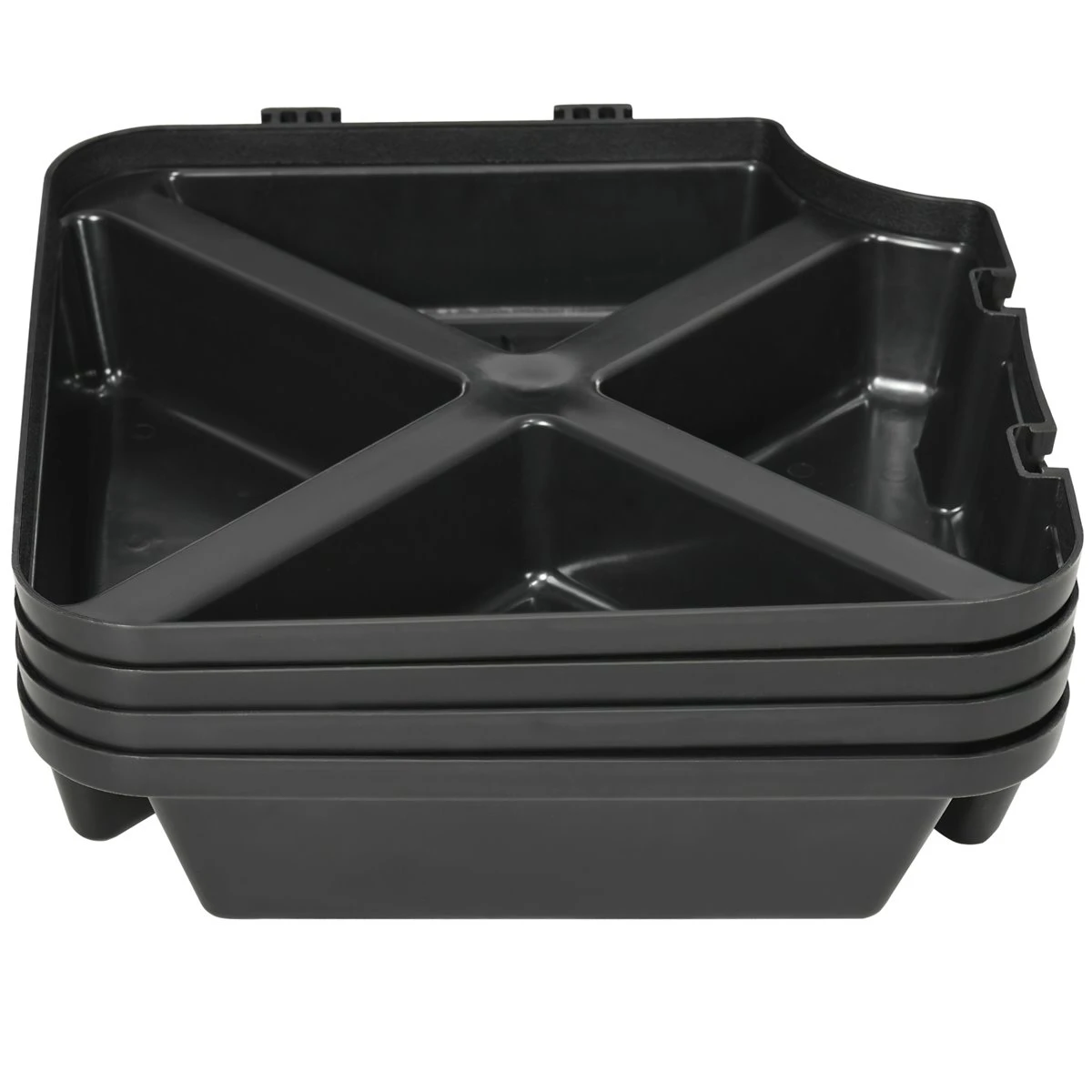 Outsunny Pesos Para Base De Sombrilla En Voladizo De 4 Piezas Rellenable De Arena 120 Kg O Agua 160 Kg Para Sombrilla De Plátano Base Cruzada 90x90x10,5 Cm Negro 10 Outsunny Pesos Para Base De Sombrilla En Voladizo De 4 Piezas Rellenable De Arena 120 Kg O Agua 160 Kg Para Sombrilla De Plátano Base Cruzada 90x90x10,5 Cm Negro - Imagen 8