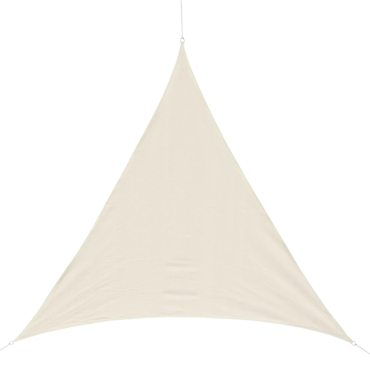 Outsunny Toldo Vela 5x5x5m Triangulo Color Crema Sombrilla Parasol Terraza Jardin Camping 3 Outsunny Toldo Vela 5x5x5m Triangulo Color Crema Sombrilla Parasol Terraza Jardin Camping