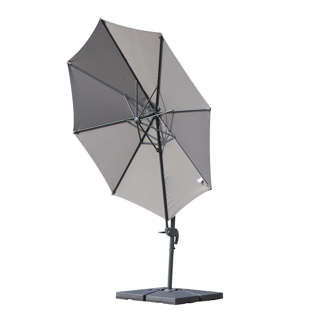 Outsunny Pesos Para Base Cruzada De Sombrilla Parasol 4 Piezas Rellenables Con Agua De 20 Kg O Arena De HDPE De 30 Kg 51x51x12cm Negro 4 Outsunny Pesos Para Base Cruzada De Sombrilla Parasol 4 Piezas Rellenables Con Agua De 20 Kg O Arena De HDPE De 30 Kg 51x51x12cm Negro - Imagen 2