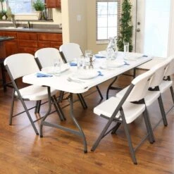 Mesa Rectangular Patas Plegables Blanco Efecto Granito LIFETIME 182 X 76 X 73,5 Cm 16 Mesa Rectangular Patas Plegables Blanco Efecto Granito LIFETIME 182 X 76 X 73,5 Cm -OUTSUNNY TIENDA 32cbef5818eb7c5b1d7bda8f74cf0c77cd88e797 15cba3bdb9b94c4591a7ee8a249e46e8