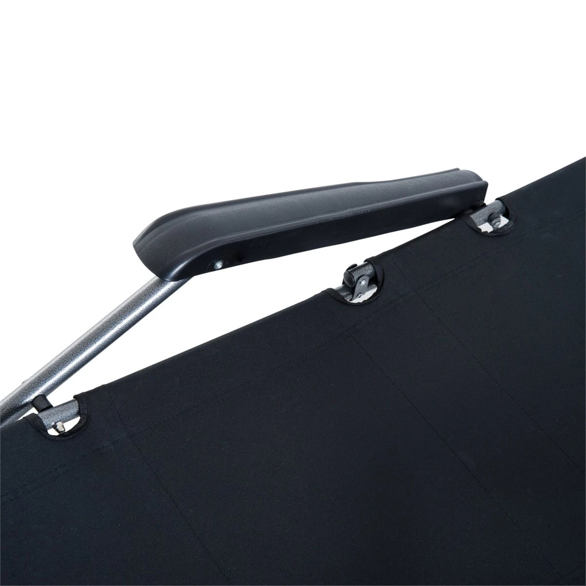 Outsunny Tumbona Reclinable Y Plegable Con Respaldo Ajustable Reposabrazos Almohada Y Reposapiés Para Jardín Balcón Carga 136 Kg 135x60x89 Cm Negro 7 Outsunny Tumbona Reclinable Y Plegable Con Respaldo Ajustable Reposabrazos Almohada Y Reposapiés Para Jardín Balcón Carga 136 Kg 135x60x89 Cm Negro - Imagen 5