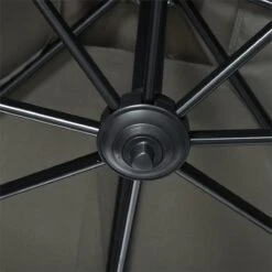 Outsunny Sombrilla De Jardín De Aluminio 245x245x245 Cm Parasol Excéntrico Con Manivela Giratorio 360° Inclinación De 5 Niveles Tela Desmontable Y Ventilación Para Patio Terraza Gris 19 Outsunny Sombrilla De Jardín De Aluminio 245x245x245 Cm Parasol Excéntrico Con Manivela Giratorio 360° Inclinación De 5 Niveles Tela Desmontable Y Ventilación Para Patio Terraza Gris -OUTSUNNY TIENDA 35cba380b60eaa8ba438c3b78e82741b71c39a63 dfb30e2f2fd24d84b297a3ccb9cada5b