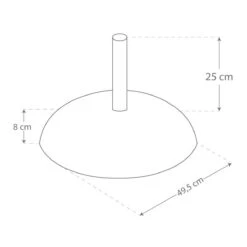 Base Para Sombrilla Aktive 50 X 34 X 50 Cm Cemento Acero 9 Base Para Sombrilla Aktive 50 X 34 X 50 Cm Cemento Acero -OUTSUNNY TIENDA 3690172a11a45c9bd2d2ab0eace9829fbf2a6042 87b71910cc85497cbe8f0e52fc98ef8f