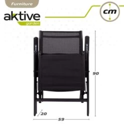Tumbona Plegable Aluminio De Jardín Aktive 17 Tumbona Plegable Aluminio De Jardín Aktive -OUTSUNNY TIENDA 374f1e53693ba16e9f725e0c8941c2f95214198a b62139d61c3847ffa2c29c5ca3284a5f