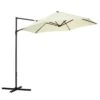 Outsunny Sombrilla De Jardín Ø256x245 Cm Parasol Excéntrico Rotación De 360° Con Apertura Manual Y Base Cruzada Para Patio Terraza Exterior Beige 1 Outsunny Sombrilla De Jardín Ø256x245 Cm Parasol Excéntrico Rotación De 360° Con Apertura Manual Y Base Cruzada Para Patio Terraza Exterior Beige -OUTSUNNY TIENDA 38e6700c84a11f17a7e44bbc36656fe0ec5fe555 c4ef2785d7ce462996d5ce4d8729b67d