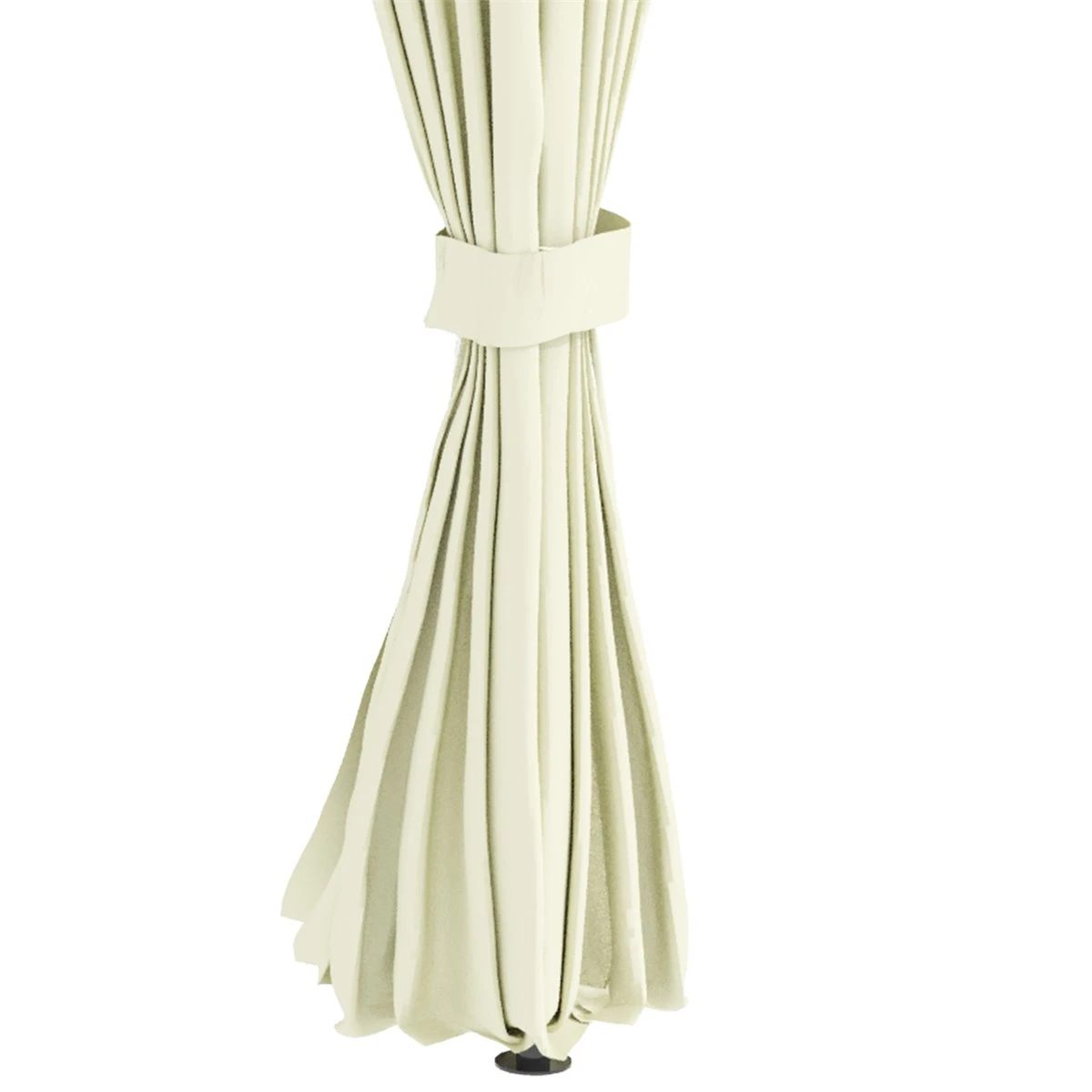 Outsunny Cenador De Jardín 4x3 M Pabellón De Exterior Con Doble Techo 4 Cortinas Laterales 4 Mosquiteras Con Cremalleras Y Marco De Acero Para Fiestas Eventos Beige 11 Outsunny Cenador De Jardín 4x3 M Pabellón De Exterior Con Doble Techo 4 Cortinas Laterales 4 Mosquiteras Con Cremalleras Y Marco De Acero Para Fiestas Eventos Beige - Imagen 9