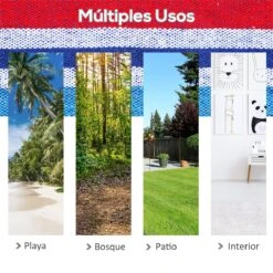 Outsunny Hamaca De Algodón Para Jardín 210x150 Cm Hamaca Colgante Portátil Carga Máx. 180 Kg Para Acampar Piscina Camping Rayas Azul Y Rojo 16 Outsunny Hamaca De Algodón Para Jardín 210x150 Cm Hamaca Colgante Portátil Carga Máx. 180 Kg Para Acampar Piscina Camping Rayas Azul Y Rojo -OUTSUNNY TIENDA 3ac311cf54a2dc15dace263e5e76f1894d6ce659 2ef30a9d1c77495da6d236afbc9795e2