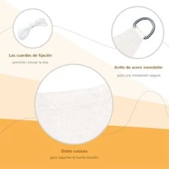 Outsunny Toldo Vela Rectángulo 4x6m Toldo Parasol Vela De Sombra Protección UV Poliéster Para Patio Terraza Jardín 17 Outsunny Toldo Vela Rectángulo 4x6m Toldo Parasol Vela De Sombra Protección UV Poliéster Para Patio Terraza Jardín -OUTSUNNY TIENDA 3ba5a1fda76334cfc5d72ac8df4afea4e62eb053 9fb0d3ff1f8f4e3f885feca5e739c24a