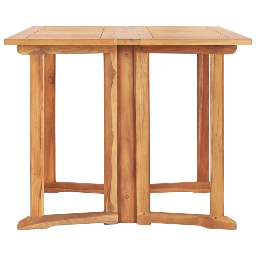 Set Comedor De Jardín Plegable 7 Piezas Madera Maciza De Teca VidaXL 6 Set Comedor De Jardín Plegable 7 Piezas Madera Maciza De Teca VidaXL - Imagen 4
