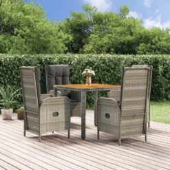 Set Comedor De Jardín 5 Piezas Con Cojines Ratán Sintético Gris VidaXL 10 Set Comedor De Jardín 5 Piezas Con Cojines Ratán Sintético Gris VidaXL -OUTSUNNY TIENDA 3e00a6dbf58cc8a92664c50a4f565a84554023a5 604129fac03d494d9e4cdbf0702cc648