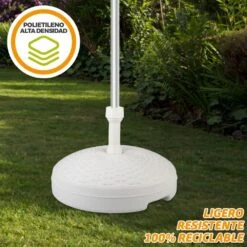 Base Para Sombrilla Circular Blanca 19-33 Mm Aktive 13 Base Para Sombrilla Circular Blanca 19-33 Mm Aktive -OUTSUNNY TIENDA 3e35bdc877314009702670e6e789539ac49352da 7d21d49950754b2e9acb443e94a5eab4