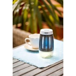 Camry CR 7935 Lámpara Anti-mosquitos, Lámpara Camping LED 2 En 1, Recargable USB Radio Acción 40 M², Camping, 2 , Blanco/Negro -OUTSUNNY TIENDA 3e7058825ea4440e5111c75cc861b5f717a6ffc2 7a45947bd45d44b79986db1e50fe49c3